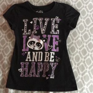 Black Justice Panda Shirt